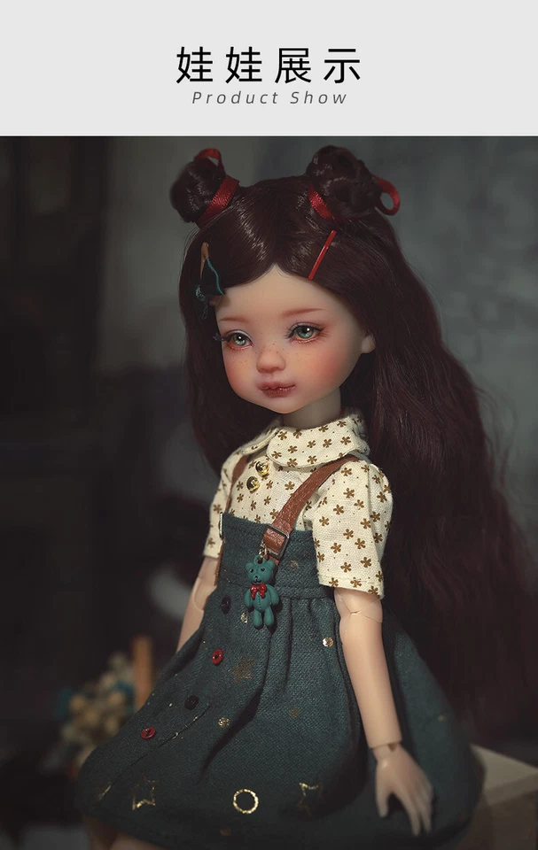 Muñeca 1/6 Hecha a Mano Resina BJD MSD Muñecas Rótula Niña Muñeca Desnuda Regalo NUEVO Foto 3 de 4