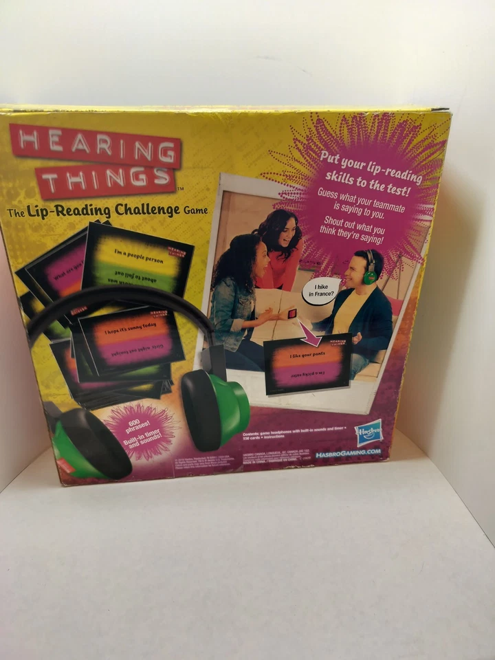 Hearing Things VTG Board Game Hasbro New in box - Image 2 of 4