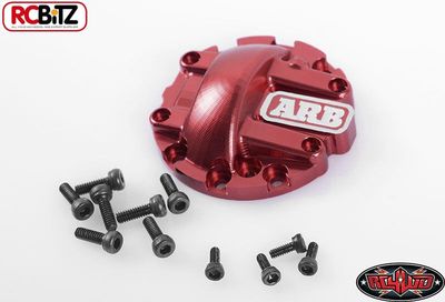 ARB Diff Abdeckung für die Yota II Achse ROT RC4WD Z-S1295 Gelande 2 G2 GII METAL