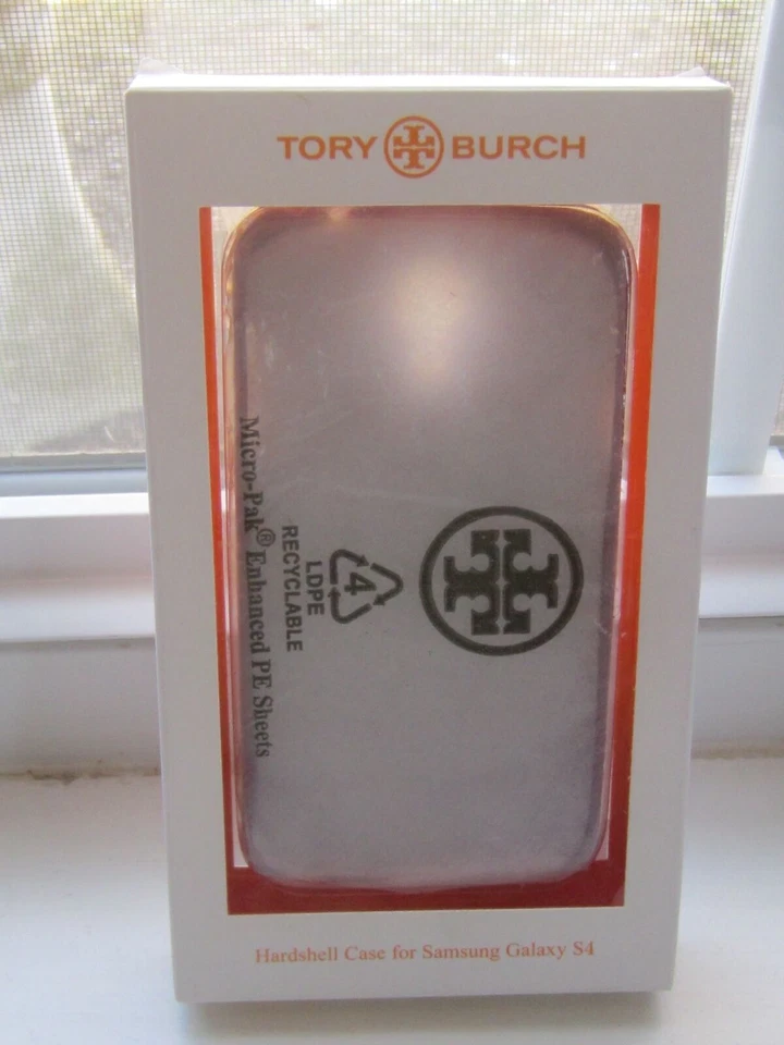 Funda rígida para teléfono TORY BURCH Robinson Saffiano SAMSUNG GALAXY 4 fucsia NUEVA Foto 3 de 3