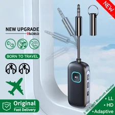 2 in1 aptX Bluetooth Audio Transmitter Receiver 3.5MM AUX Multipoint Hifi Stereo