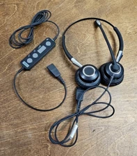 Jabra LINK 260 QD USB Cable Adapter W/Headset, All Corded Headsets QD Compatible