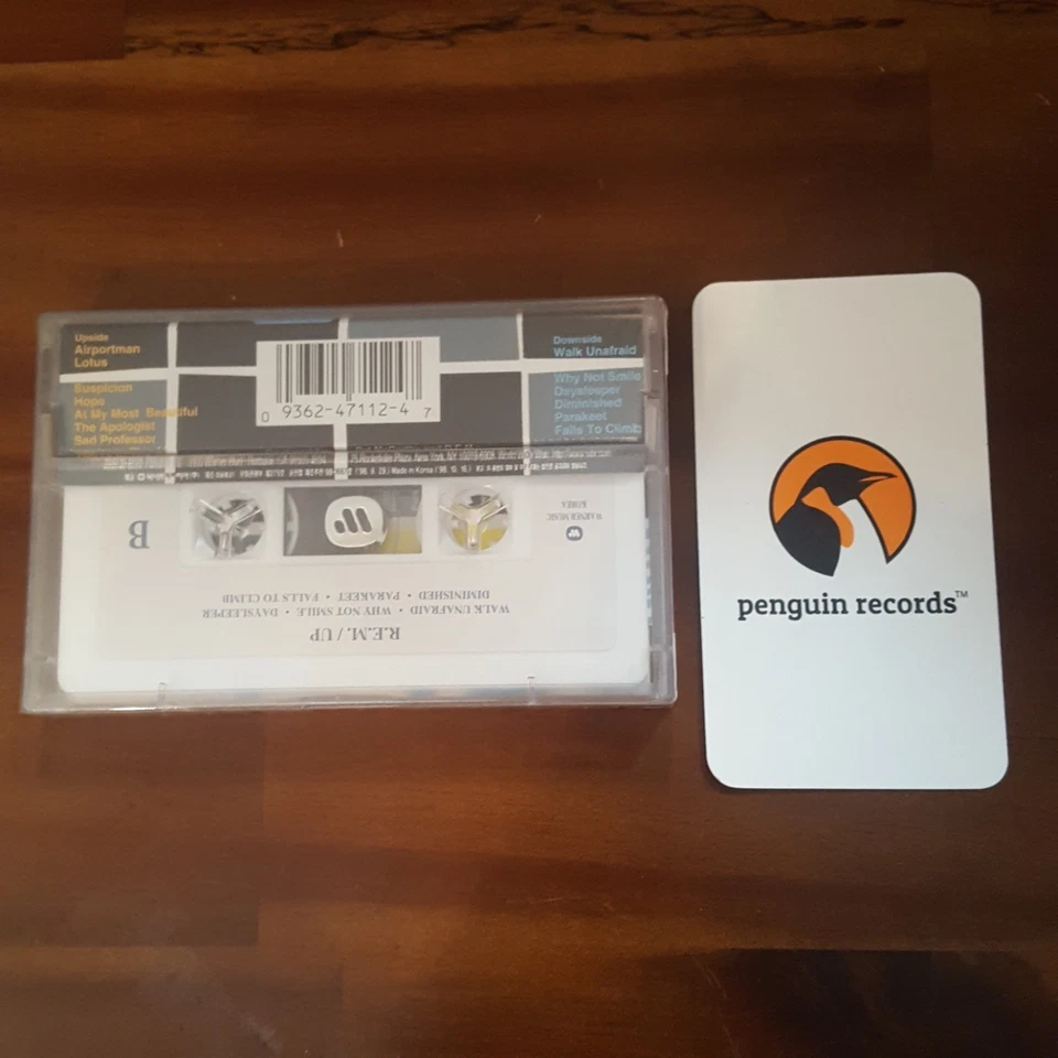 R.E.M. - UP CASSETTE TAPE KOREA EDITION BRAND NEW SEALED - Image 3 of 3