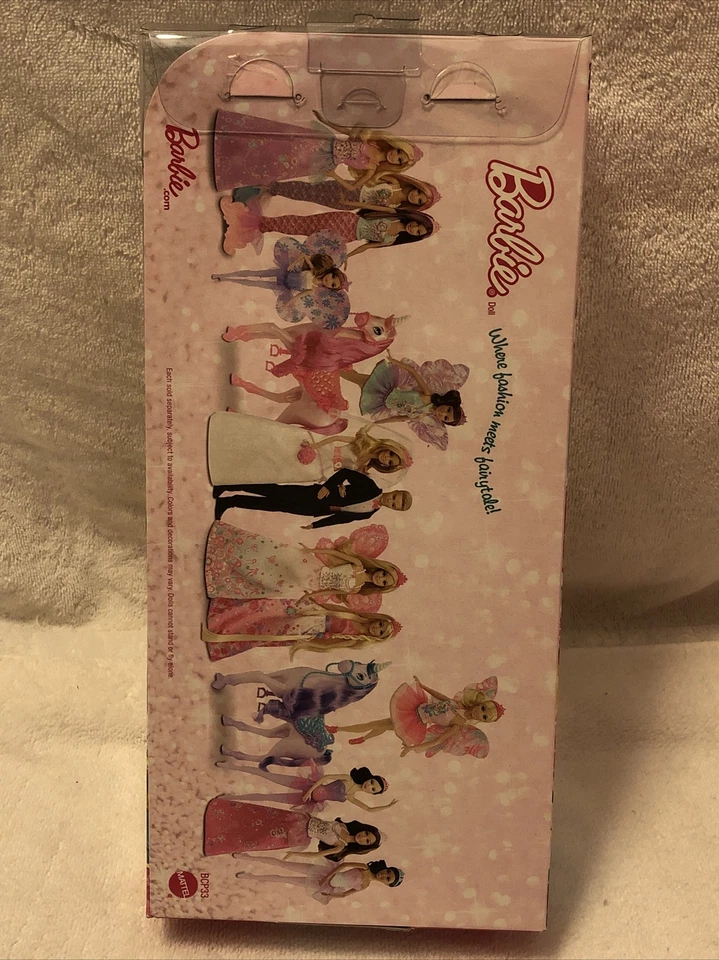 Barbie Royal Bride Muñeca Blanco Vestido Rosa Borde Velo Ramo 12" bcp33 NRFB Foto 3 de 4