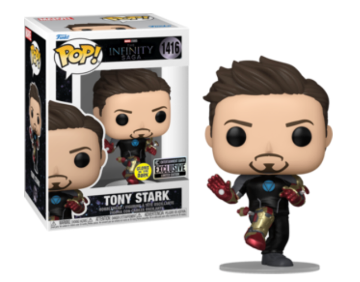 Funko POP! The Infinity Saga - Tony Stark (GiTD)(Entertainment