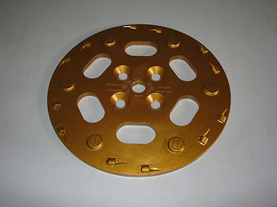 Diamant-Schleifteller 250 mm Rund Rot passend u.a. zu Blastrac