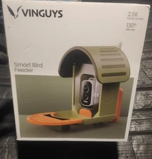 VINGUYS® Bird Feeder with Camera Solar Powered, Smart Bird Feeder Camera AI Iden