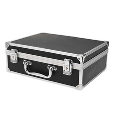 Schwarz Aluminium Tattoo Maschine Tragetasche Speicherorganisator Halter Box