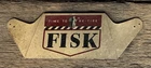 Vintage Fisk Tires “Time To Re-Tire” Metal Garage Sign