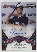 2018 Bowman Draft Under Armour All-America Game Tyler Locklear #UAN-12 Auto 09an