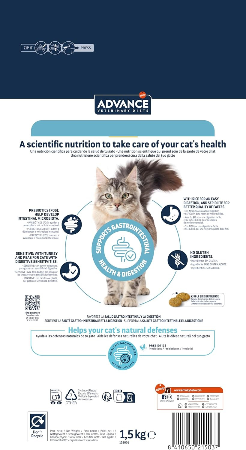 Offerta Advance Gastroenteric Sensitive Gatto | Dieta Specialistica - 4
