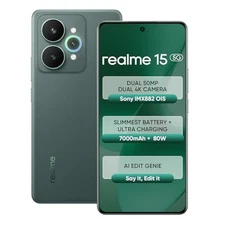 realme 15 5G Smartphone 8+128GB Green Indian Global Version Unlocked