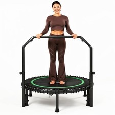 Happin Fitness Trampoline 40'' Rebounder Trampoline for Adults, Foldable