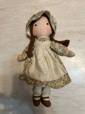 Stoffpuppe Stück Holly Hobbie Knickerbocker 40 cm 1976 aus Sammlung
