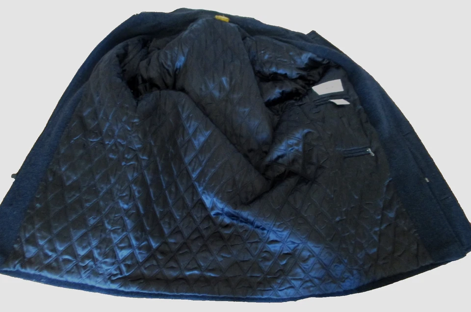 Abrigo Marshall Field's Dayton's Hudson's Para Hombres Gris Botón Delantero Talla 40R Chaquetón Foto 4 de 4