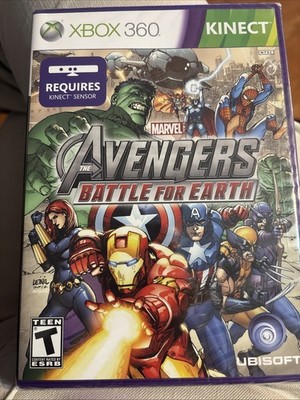 NEW SEALED Marvel Avengers: Battle For Earth 2012 Microsoft Xbox 360 Video Game