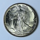 1944 Walking Liberty Half Dollar Lustrous Uncirculated UNC BU Silver 50c Coin