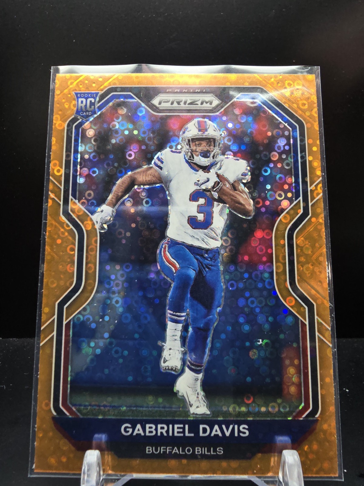 CZ841 - 2020 Panini Prizm - Gabriel Davis #312 - Orange Disco
