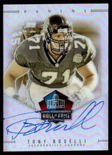 2024 Panini Hall Of Fame Auto Silver Tony Boselli Auto 36/50 #HOF-TBO
