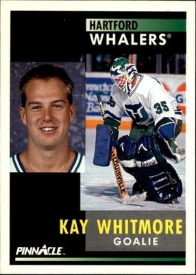 1991-92 Pinnacle #22 Kay Whitmore - HKY