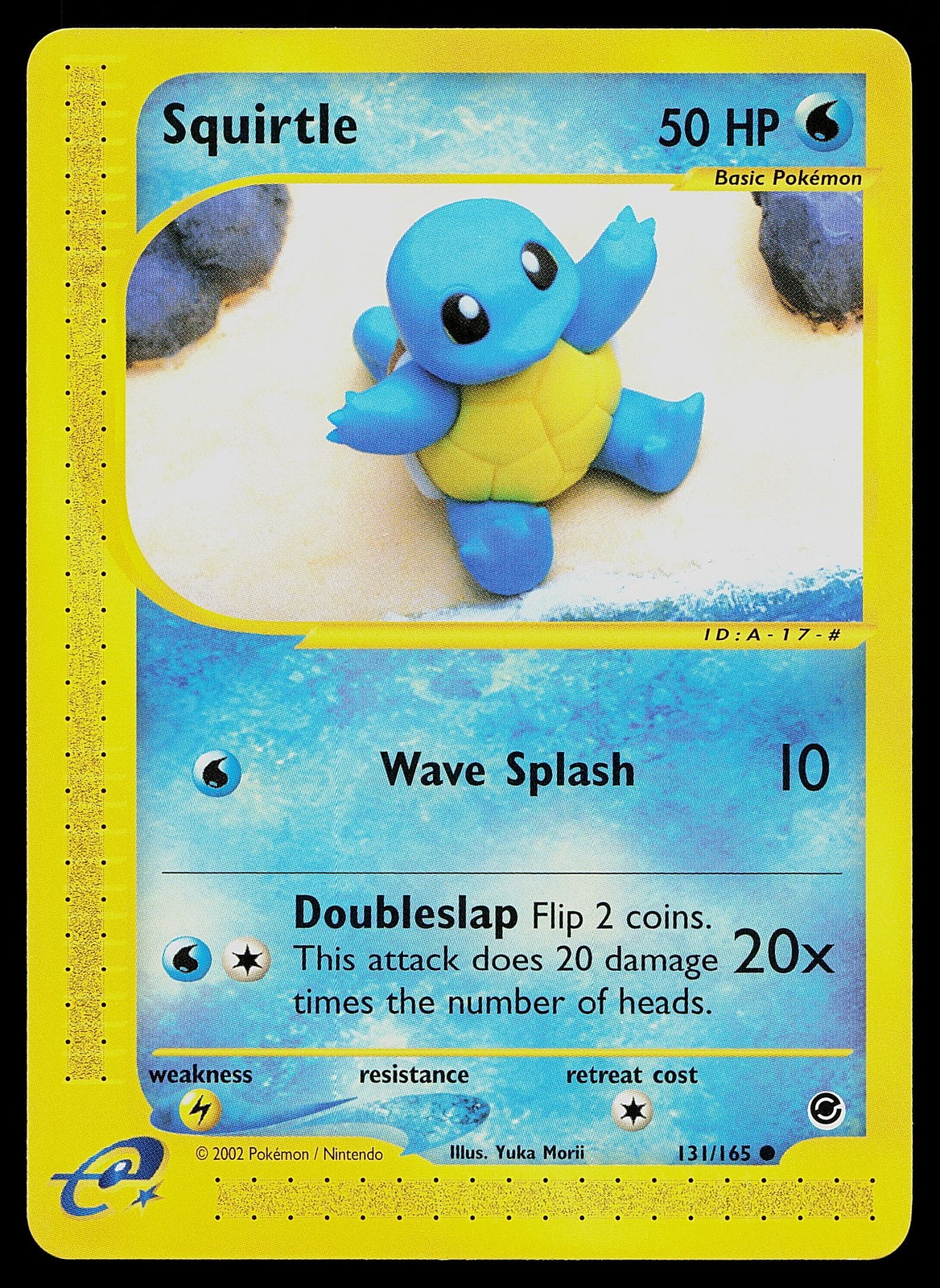 Pokemon Card - Squirtle Expedition 131/165 Common