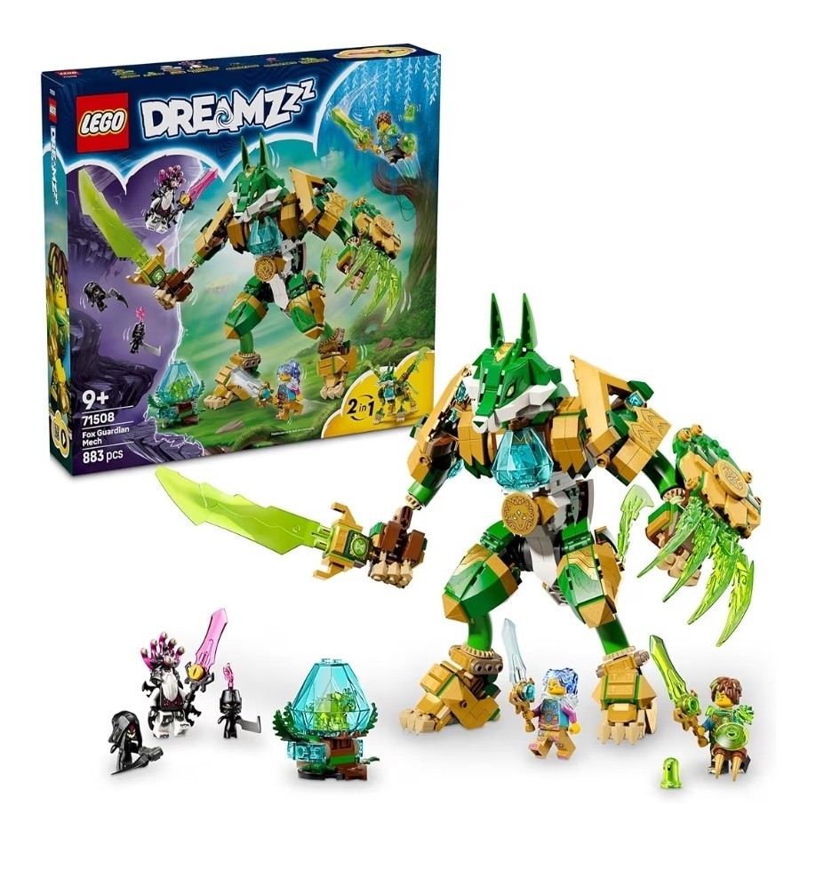 LEGO DREAMZzz 2in1 Mech Volpe Guardiana - Action Figure,Trasformabile,71508