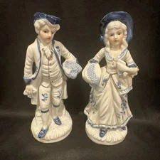 Vintage Pair of KPM Figurines