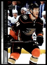 2020-21 Upper Deck Carter Rowney Anaheim Ducks #254