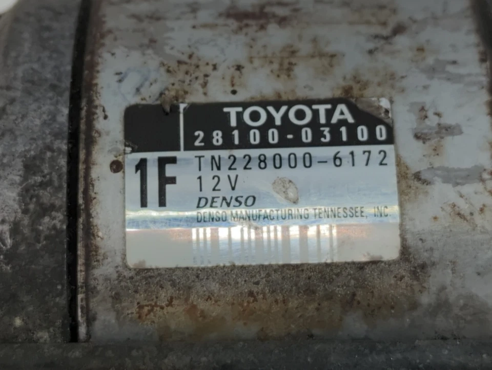 Solenoide motor de arranque Toyota Sienna 1998-2003 OEM KNJ8U Foto 2 de 4