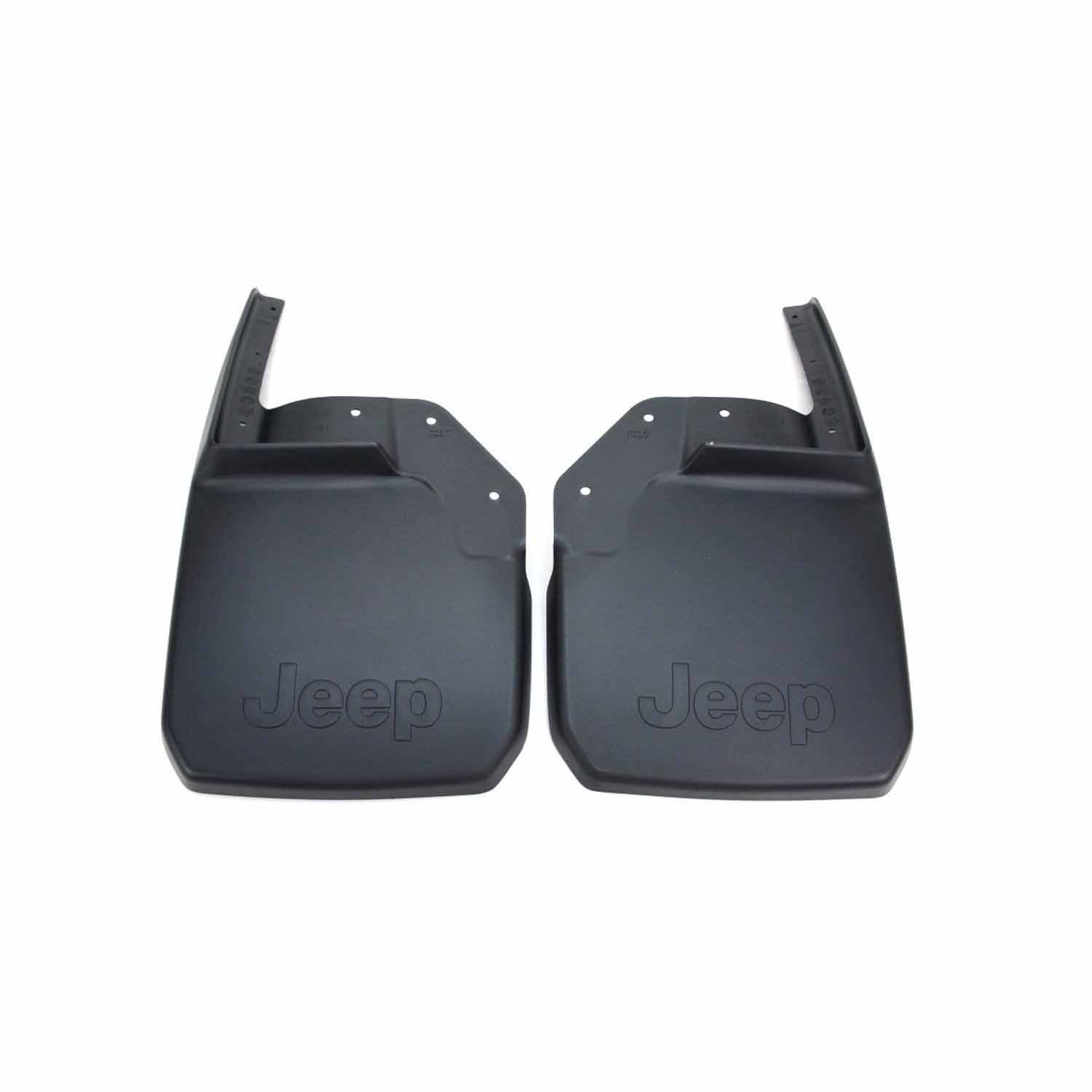 Bavettes plastique avant pour Jeep Wrangler JK pour rouler sous la pluie