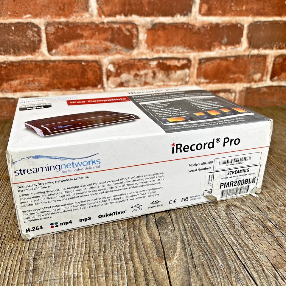 Streaming Networks iRecord Pro Personal Media Recorder – New Factory Sealed - Image 4 of 4