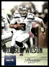 Russell Wilson 2015 Panini Prestige #8 Seahawks NFL READ FREE SHIP AutographDen