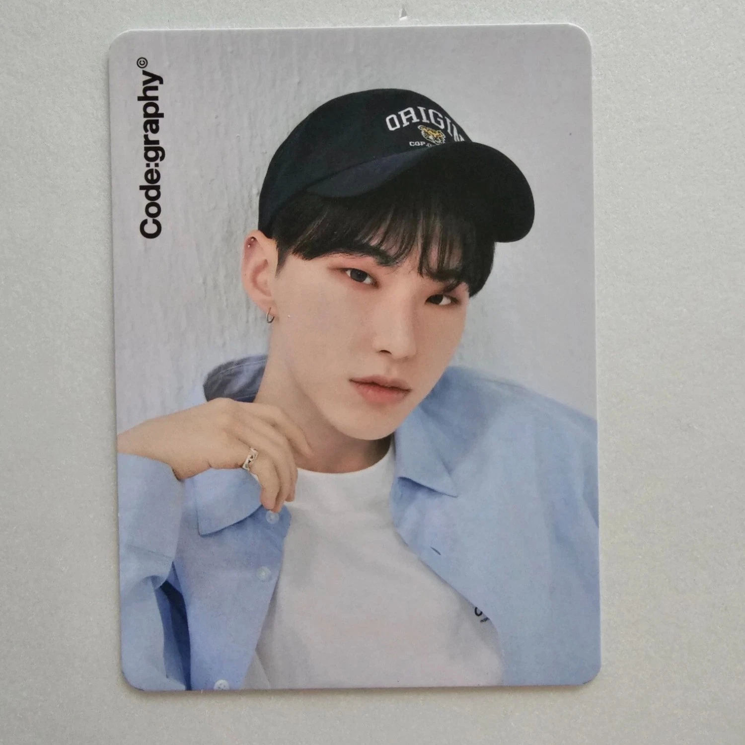 SEVENTEEN HOSHI x CODEGRAPHY 23 SS Promotional PHOTOCARD SET - product detail image 3