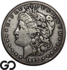 1889-CC Morgan Silver Dollar, Key Date Carson City Issue, RARE VF Low Mintage!