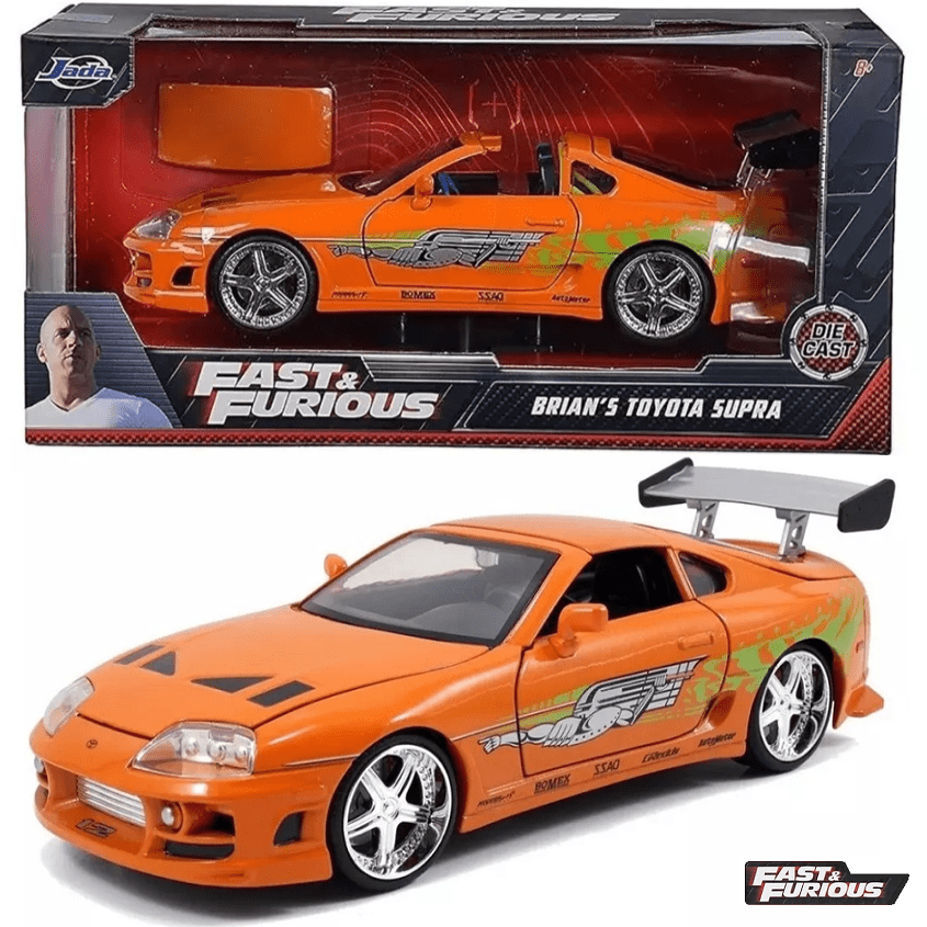 JADA 97168 THE FAST AND FURIOUS BRIAN'S TOYOTA SUPRA 1:24 DIECAST