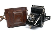 *RARE Zeiss Ikon Super Ikonta A (530) ‘For China’ Alemania, Tessar 7cm f3.5 Case