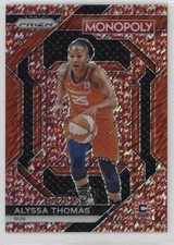 2024 Panini Prizm Monopoly WNBA Skills Red Money Shimmer /100 Alyssa Thomas 0q3c