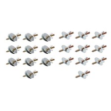 10x Nuts and Screws to Make Bird Perches M6 30 Metal Nut Screw Mount Kits for