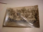 antique vintage WW1 Photo Postcard of US French Military FOOTBALL TEAM RPPC