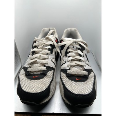Nike Air Max Command Mens White Black Bright Crimson Sneakers 629993-107
