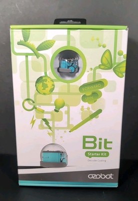 Ozobot OZO-040201-03 Bit Starter Pack Programmable Robot Toy - Blue Open Box