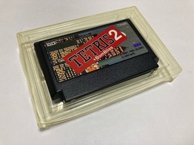 Tetris 2 +Bombliss Boxed with Manual Nintendo Famicom FC In Stock Japan import