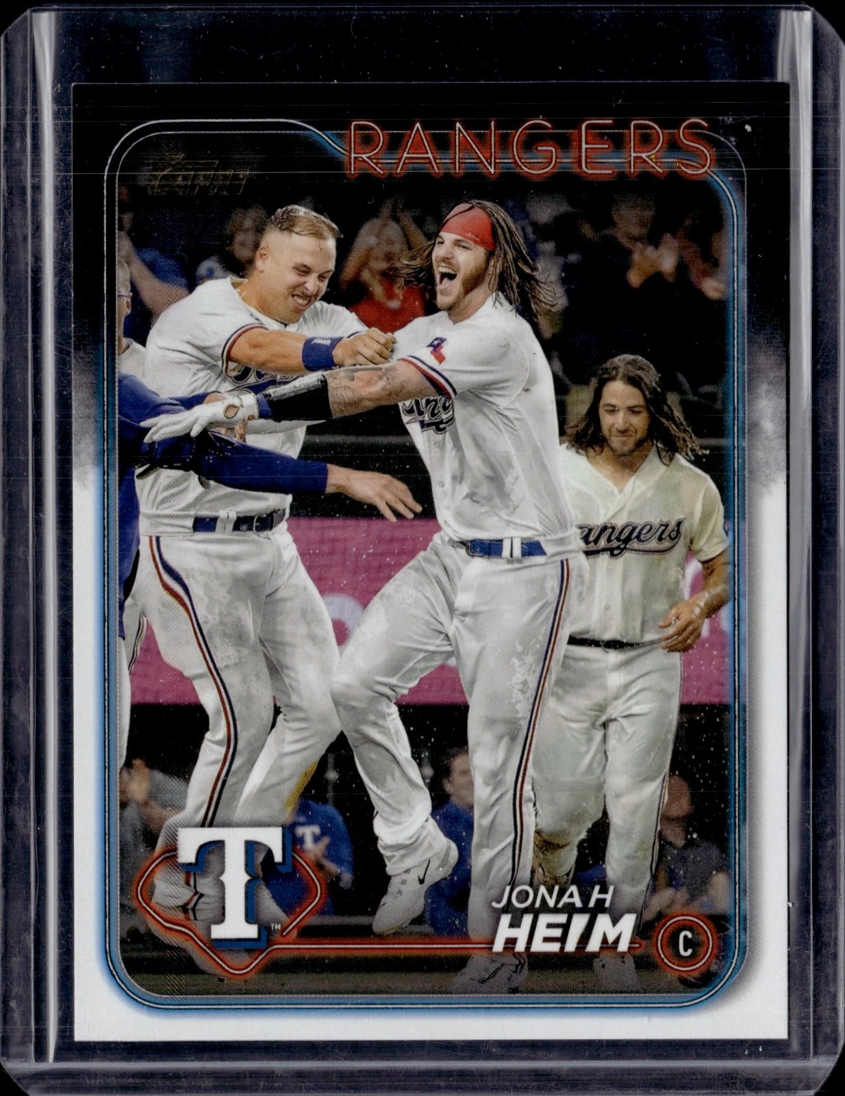 2024 Topps Jonah Heim Golden Mirror Image Variation #235