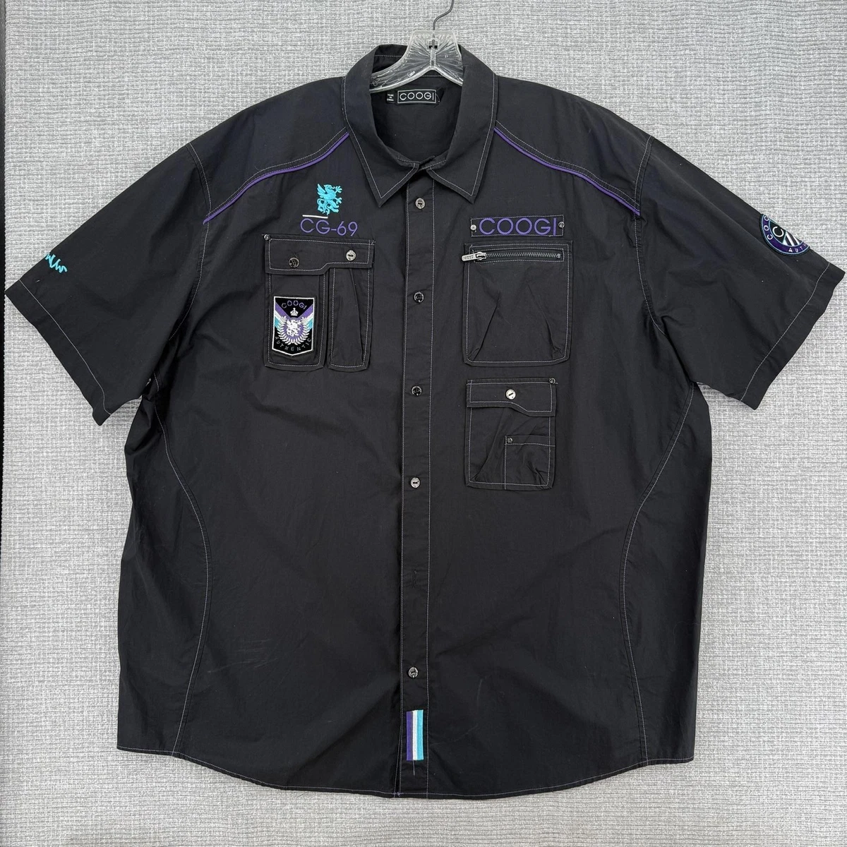 Black Size 4XL COOGI Shirts for Men for sale | eBay