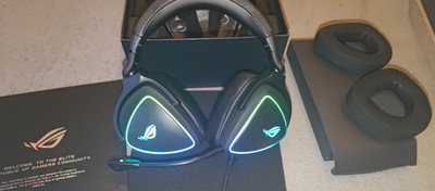 Asus ROG Delta S Wired RGB Gaming Headset with AI Noise Cancelling Mic