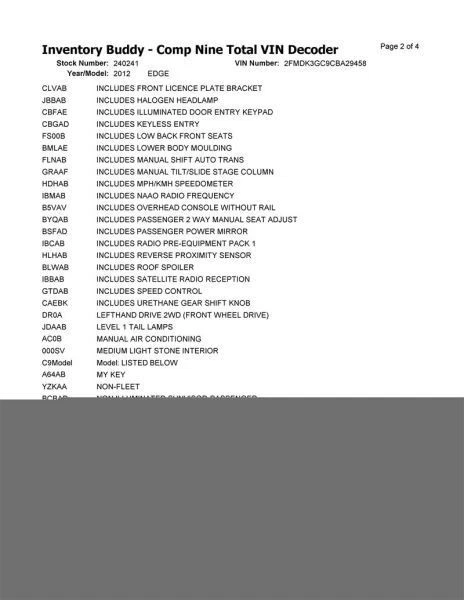Automatic Transmission 6 Speed 3.5L FWD Fits 11-13 EDGE 2594502 Foto 4 de 4