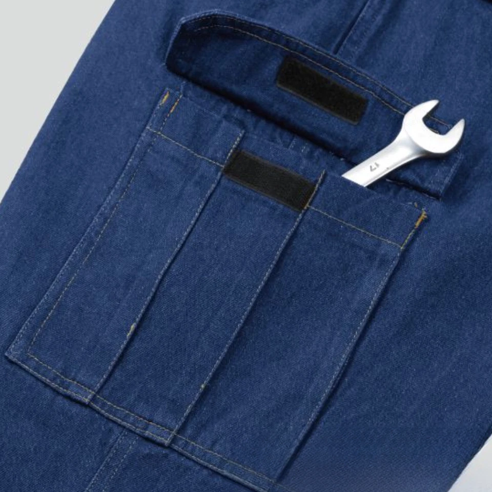 Pantalones de trabajo japoneses HOOH 1454 Tobi Nikkapokka Ninja Denim Foto 3 de 4