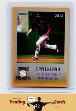 2013 Rookie Phenoms Bryce Harper #nno Minor League Card Potomac Nationals EX. rookie card picture