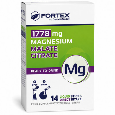 Magne D'Oro Liquid Forte 1778mg Magnesium 14 Liquid Stick trinkfertig