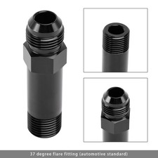 Straight -10AN Flare Male to 1/2" NPT Taper Pipe Turbo Drain Adapter Fitting EM